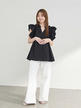 hazuさん（レディース・156cm）の夏コーディネート