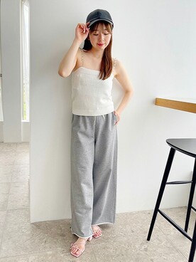 hazuさん（レディース・156cm）の夏コーディネート