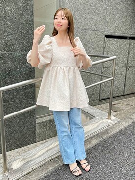 hazuさん（レディース・156cm）の夏コーディネート