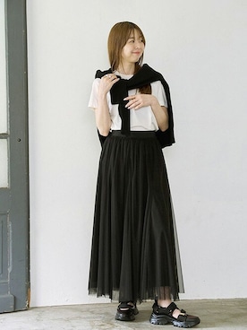 hazuさん(レディース・156cm)の夏コーディネート