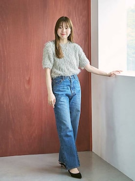 「LE TALON（ルタロン）のアイテム」を使った、hazuさん（レディース・156cm）の夏コーディネート