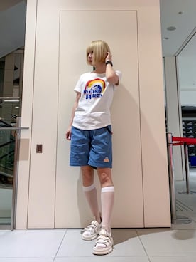 「G-SHOCK」｜YUNさん（レディース・168cm）の夏コーディネート