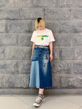 ゆゆさん（レディース・168cm）の夏コーディネート