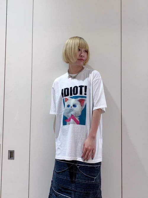 HYSTERIC GLAMOUR（ヒステリックグラマー） tシャツ IDIOT CAT Tシャツ