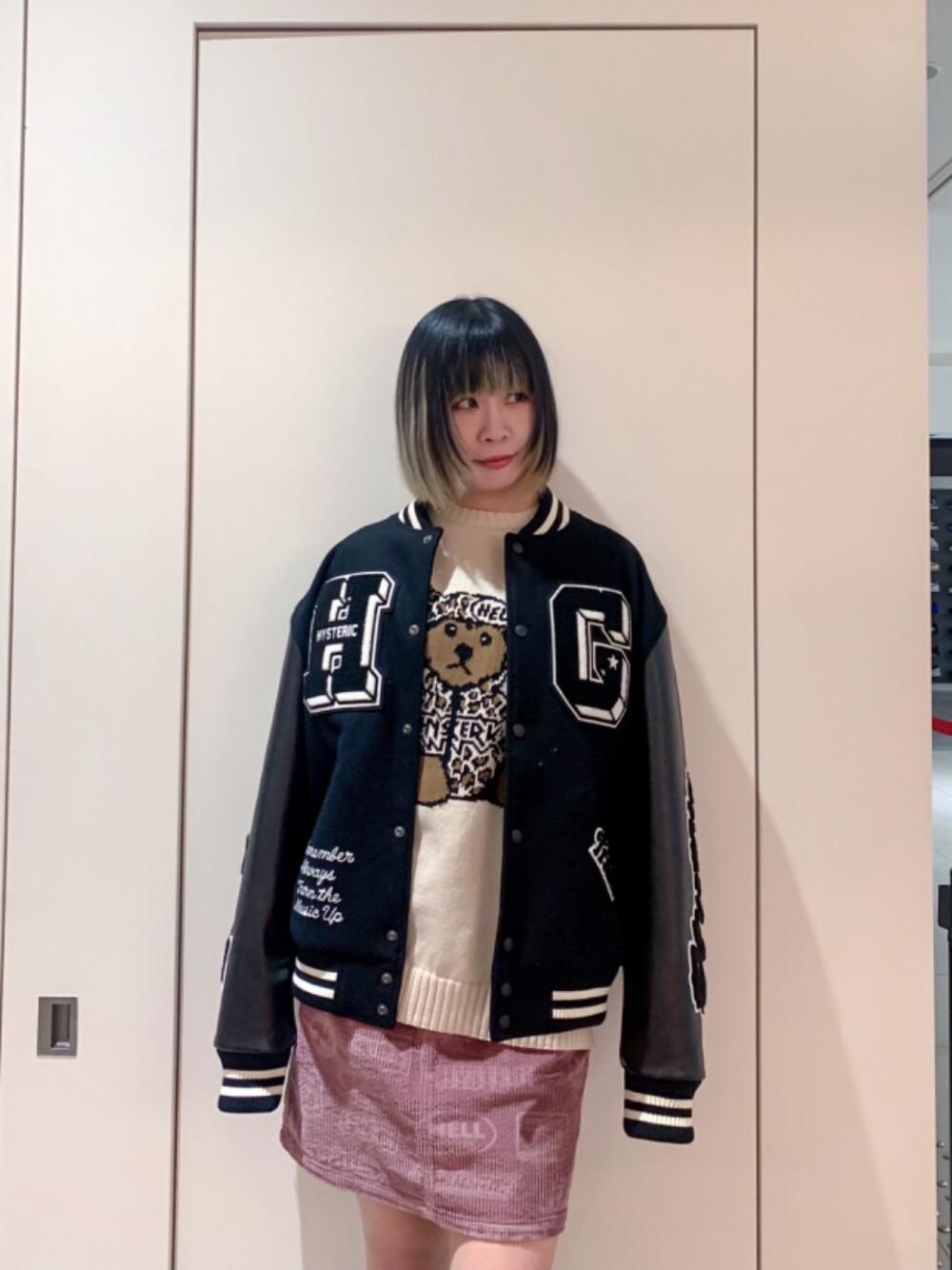 HYSTERIC GLAMOUR BEAR PANTHERジャカードセーター 関税込【HYSTERIC GLAMOUR】BEAR PANTHER Jacquard Sweater