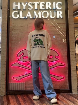 「HYSTERIC GLAMOUR（ヒステリックグラマー）のアイテム」を使った、YUNさん（レディース・168cm）の秋コーディネート