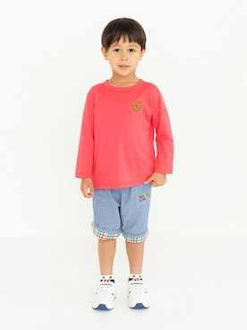 ミキハウス ホットビスケッツ店さん（キッズ・100cm）の春コーディネート