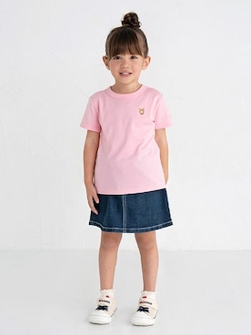 「HOT BISCUITS（ホットビスケッツ）のアイテム」を使った、ミキハウス ホットビスケッツ店さん（キッズ・100cm）の春コーディネート