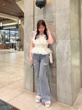 neneさん（レディース・157cm）の夏コーディネート