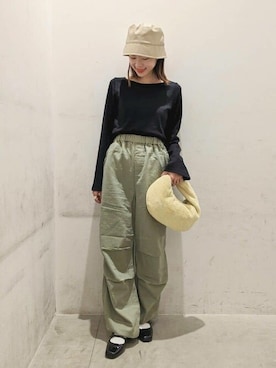 earth music&ecology officialさん（レディース・150cm）の冬コーディネート