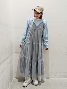 earth music&ecology officialさん(レディース・150cm)の冬コーディネート