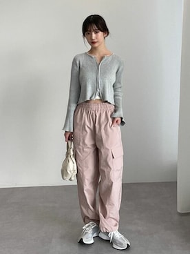 earth music&ecology officialさん（レディース・156cm）の冬コーディネート