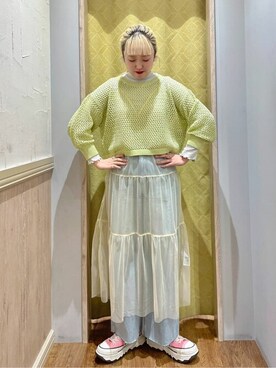 earth music&ecology officialさん(レディース・167cm)の春コーディネート