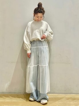 earth music&ecology officialさん(レディース・154cm)の春コーディネート