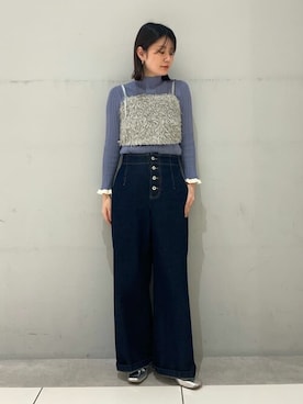 earth music&ecology officialさん（レディース・164cm）の春コーディネート