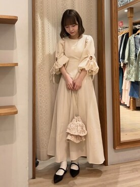 earth music&ecology officialさん（レディース・152cm）の春コーディネート