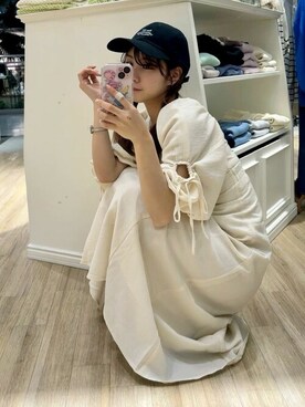 earth music&ecology officialさん（レディース・160cm）の春コーディネート