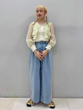 earth music&ecology officialさん(レディース・167cm)の春コーディネート