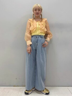 earth music&ecology officialさん(レディース・167cm)の春コーディネート