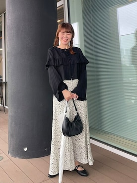 earth music&ecology officialさん（レディース・159cm）の春コーディネート