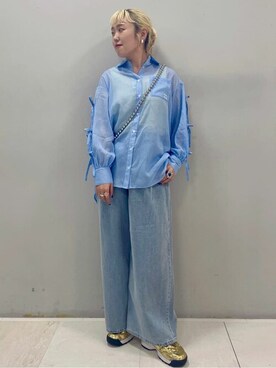 earth music&ecology officialさん（レディース・167cm）の春コーディネート