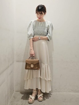 earth music&ecology officialさん(レディース・150cm)の春コーディネート