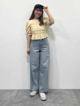 earth music&ecology officialさん(レディース・159cm)の春コーディネート