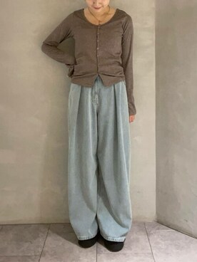 earth music&ecology officialさん(レディース・158cm)の秋コーディネート