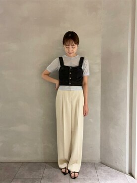 earth music&ecology officialさん（レディース・158cm）の秋コーディネート