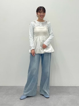 earth music&ecology officialさん(レディース・159cm)の冬コーディネート