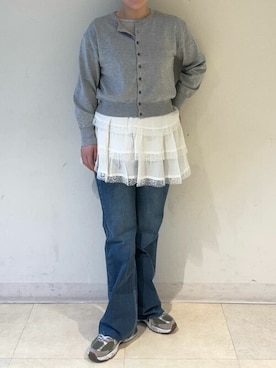 earth music&ecology officialさん（レディース・166cm）の春コーディネート