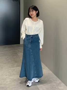 earth music&ecology officialさん（レディース・160cm）の春コーディネート