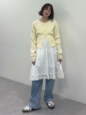 earth music&ecology officialさん（レディース・153cm）の春コーディネート