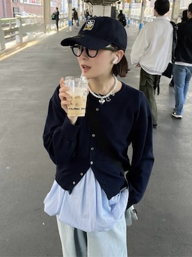 earth music&ecology officialさん（レディース・153cm）の春コーディネート