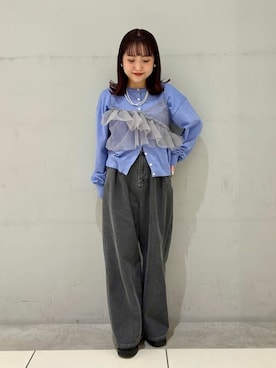 earth music&ecology officialさん（レディース・148cm）の春コーディネート