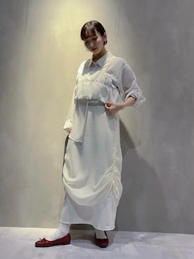 earth music&ecology officialさん(レディース・157cm)の春コーディネート