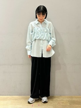 earth music&ecology officialさん(レディース・156cm)の春コーディネート