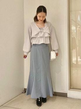 earth music&ecology officialさん（レディース・158cm）の春コーディネート