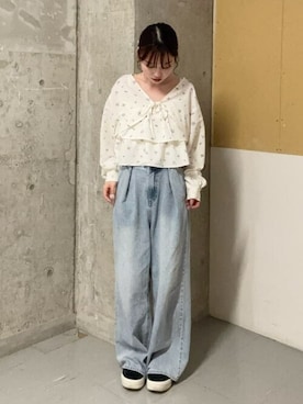 earth music&ecology officialさん（レディース・151cm）の春コーディネート