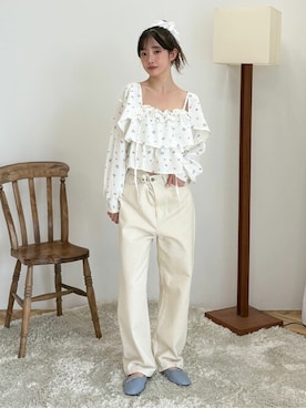 earth music&ecology officialさん（レディース・156cm）の春コーディネート