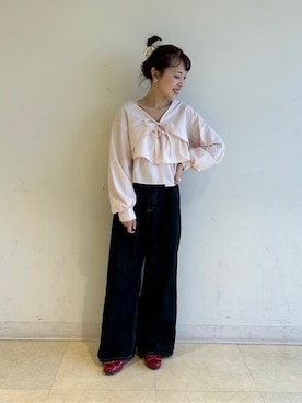 earth music&ecology officialさん（レディース・150cm）の春コーディネート