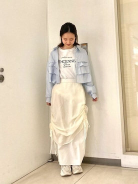 earth music&ecology officialさん(レディース・158cm)の春コーディネート