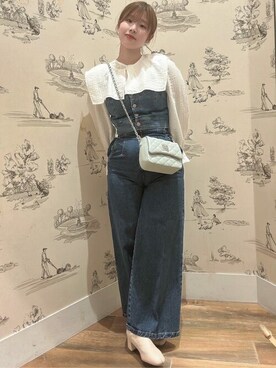 earth music&ecology officialさん(レディース・154cm)の春コーディネート