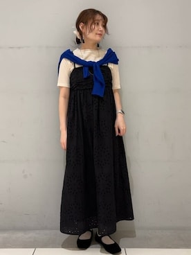 earth music&ecology officialさん（レディース・164cm）の春コーディネート