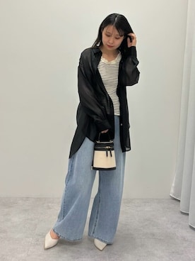 earth music&ecology officialさん（レディース・152cm）の春コーディネート