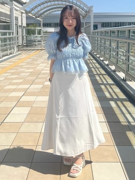 earth music&ecology officialさん（レディース・153cm）の春コーディネート