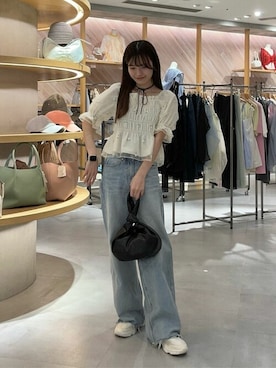 earth music&ecology officialさん（レディース・158cm）の春コーディネート