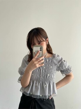 earth music&ecology officialさん（レディース・159cm）の春コーディネート