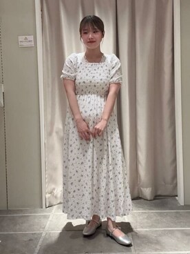 earth music&ecology officialさん（レディース・154cm）の夏コーディネート