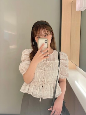 earth music&ecology officialさん（レディース・160cm）の夏コーディネート